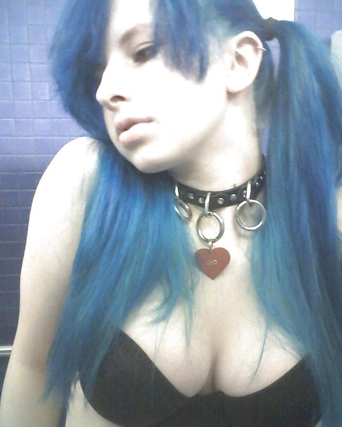 14P Blue Hair Emo :)