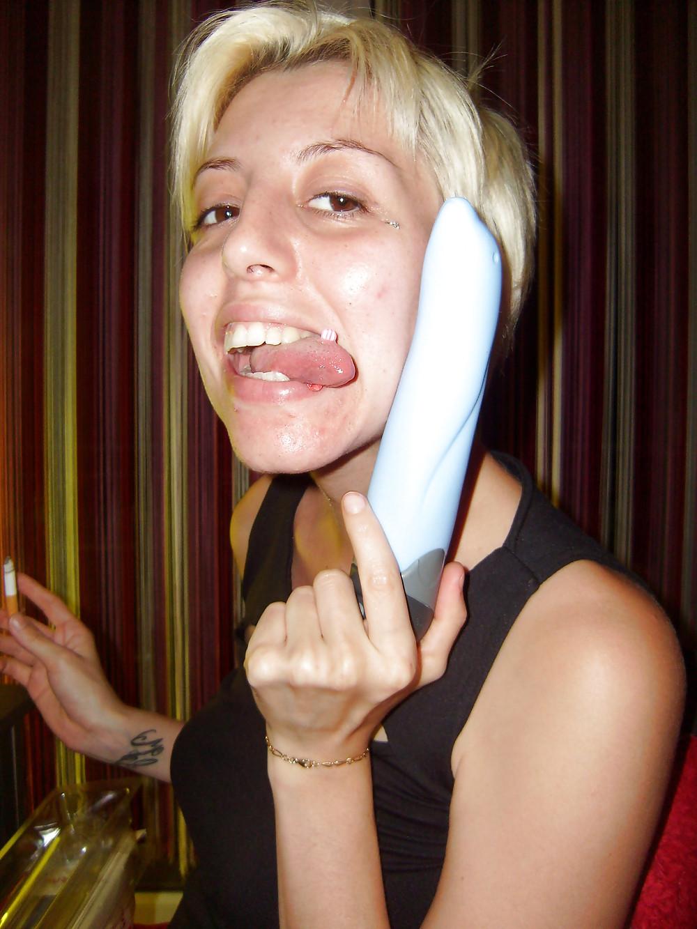 25P Sexy girls French Blond