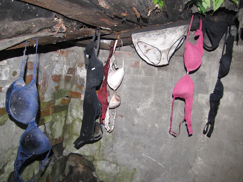 5P Dirty panties and bras