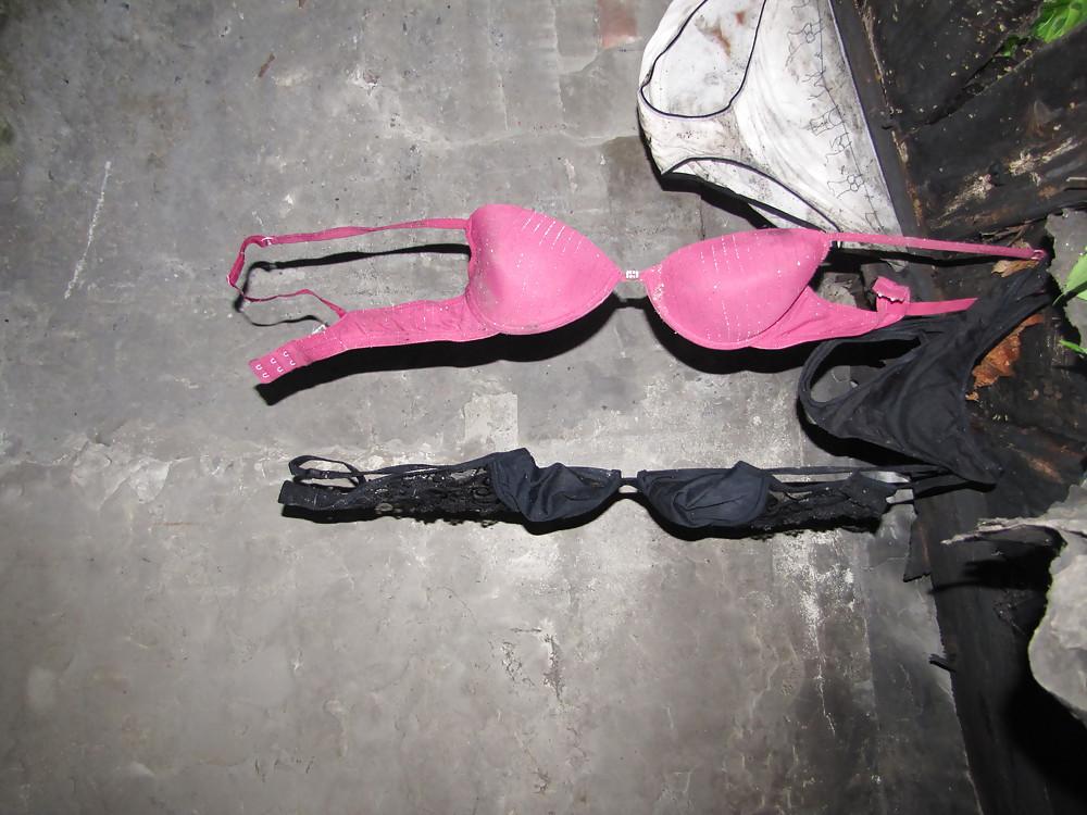 5P Dirty panties and bras