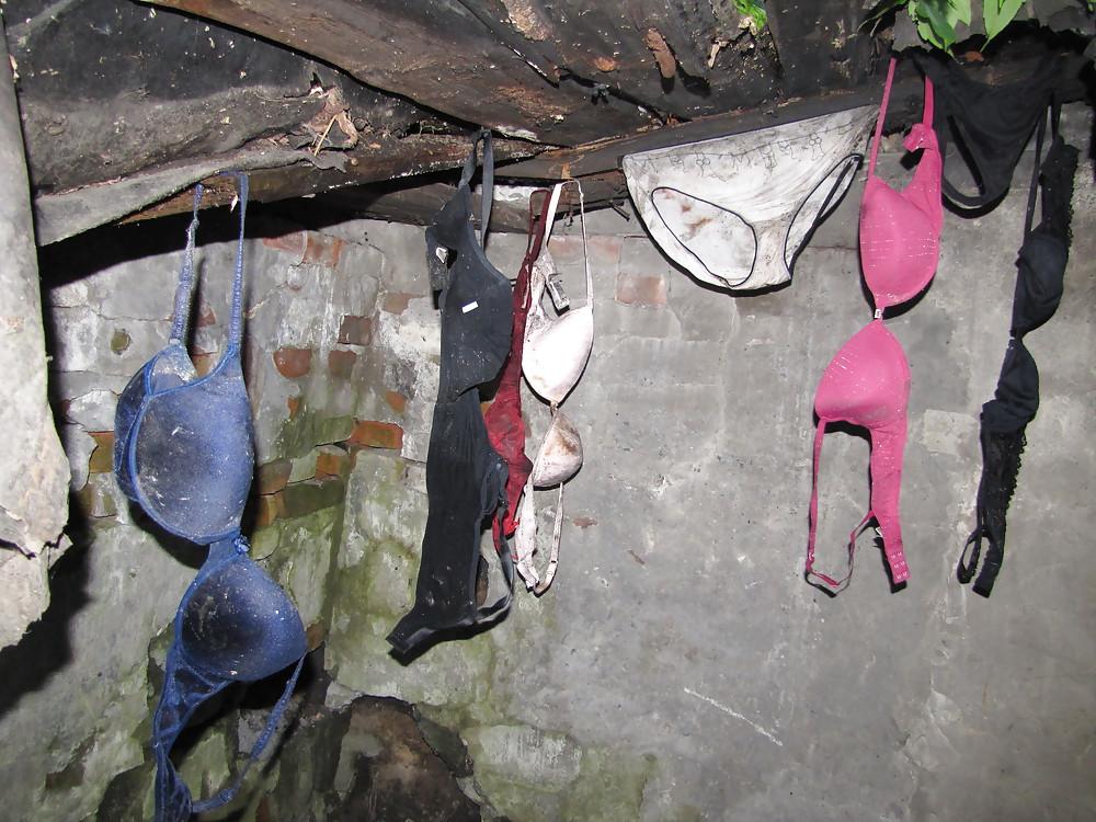 5P Dirty panties and bras