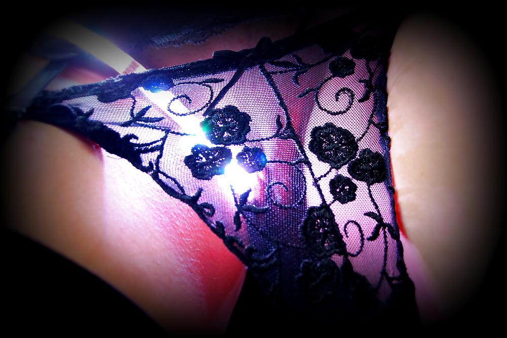 11P Blue corset