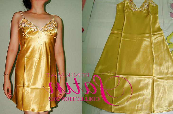 6P Collection dress satin 2013