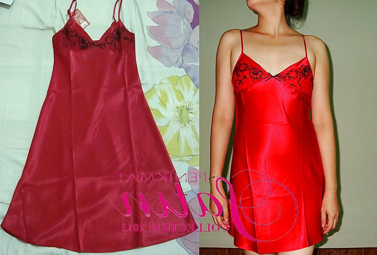 6P Collection dress satin 2013