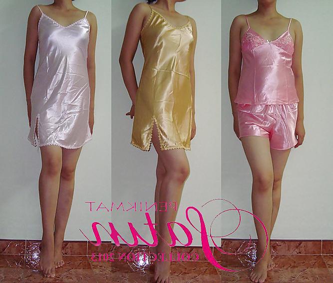 6P Collection dress satin 2013