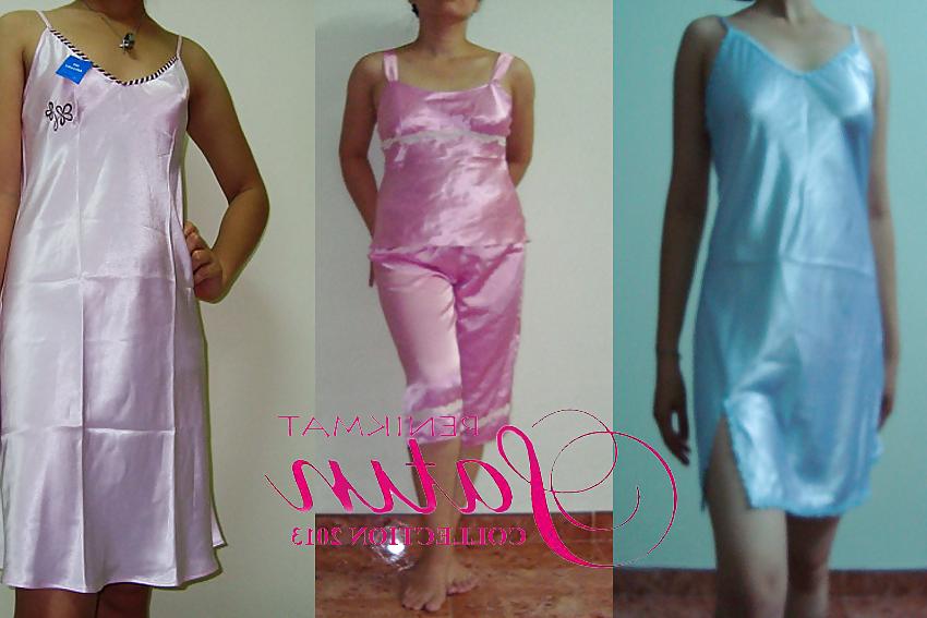 6P Collection dress satin 2013