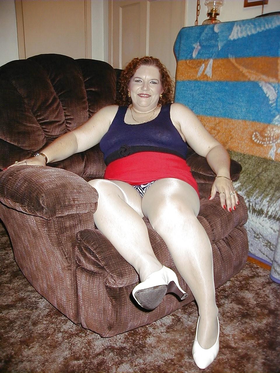 25P Russian mature women in stockings and pantyhose!