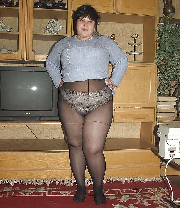 25P Russian mature women in stockings and pantyhose!