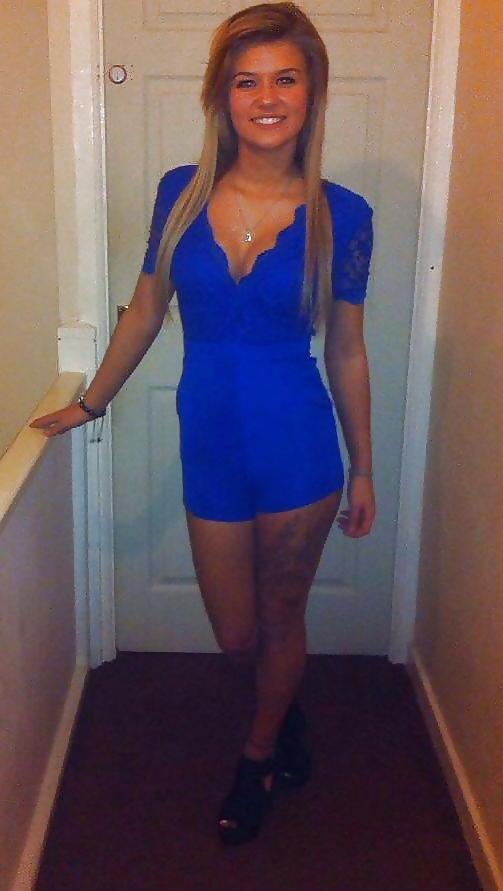 25P Little Blue Dress
