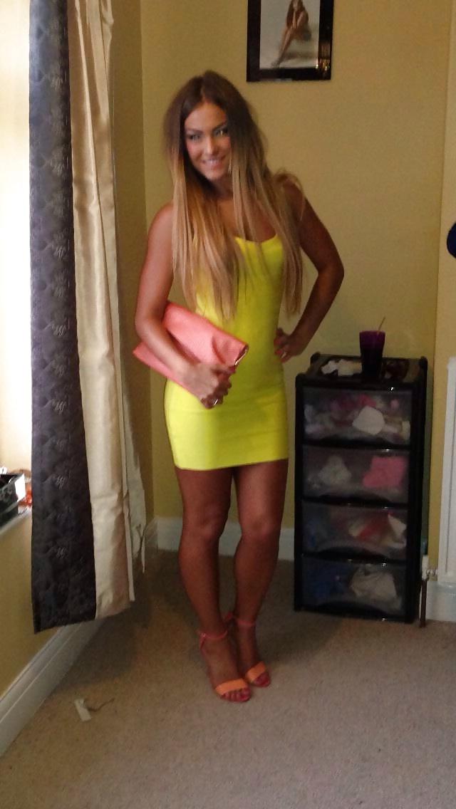 9P What would you do to Tiny chav slut Chloe dirty comments