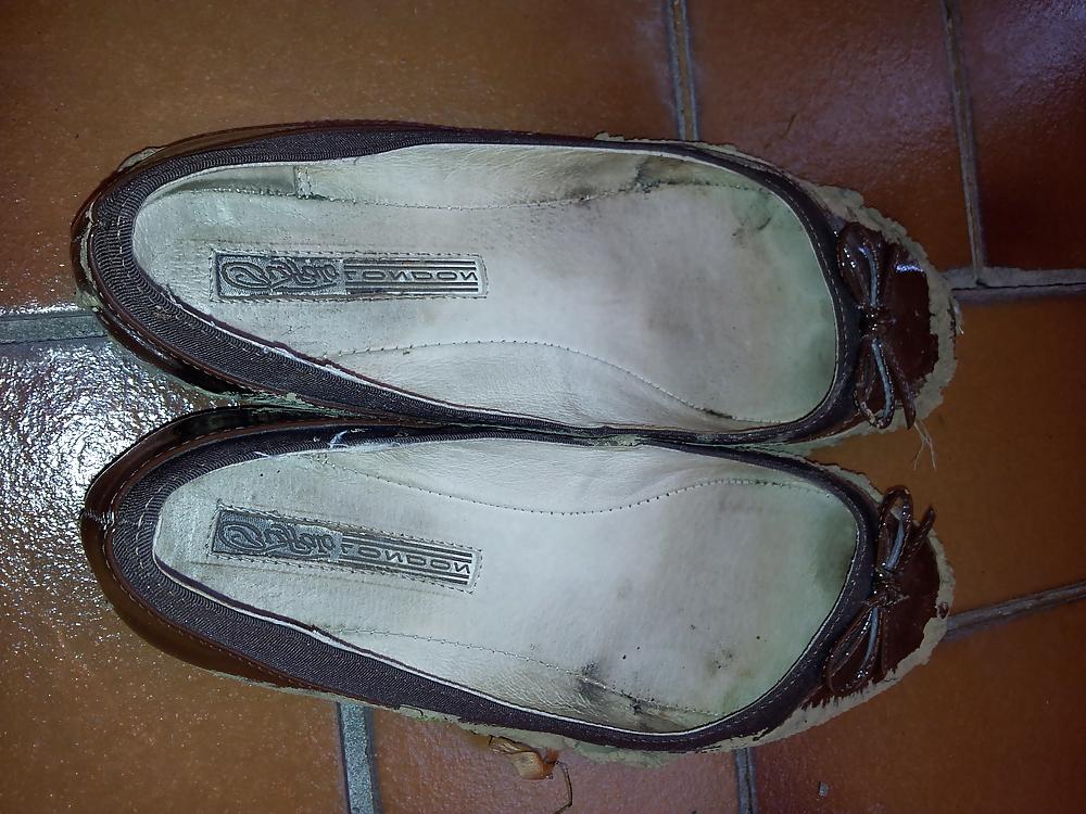 25P Wifes mud sludge dirty ballerinas flats shoes