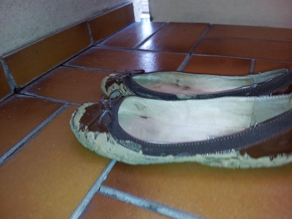 25P Wifes mud sludge dirty ballerinas flats shoes