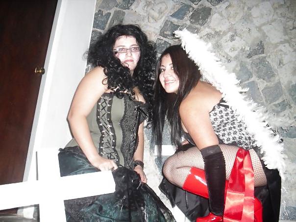 10P Con mi disfraz de Halloween