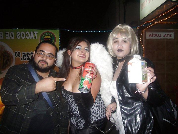 10P Con mi disfraz de Halloween