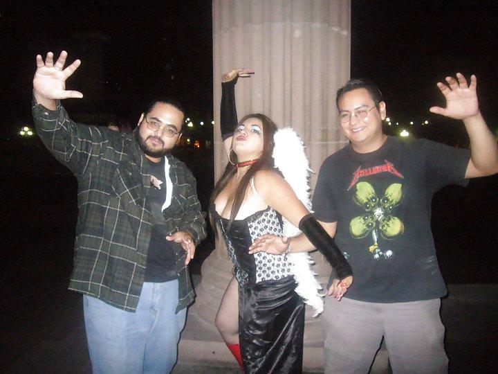 10P Con mi disfraz de Halloween