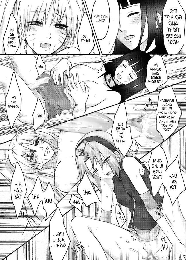 22P ONOROKE Nin Houjou (Naruto Hentai Doujin)