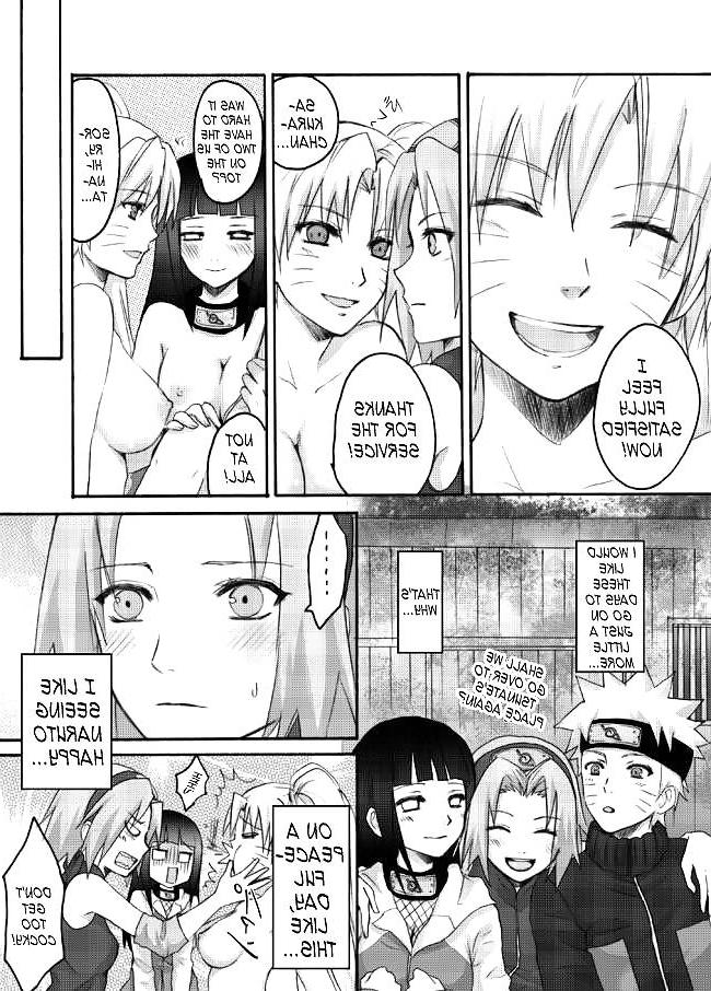 22P ONOROKE Nin Houjou (Naruto Hentai Doujin)