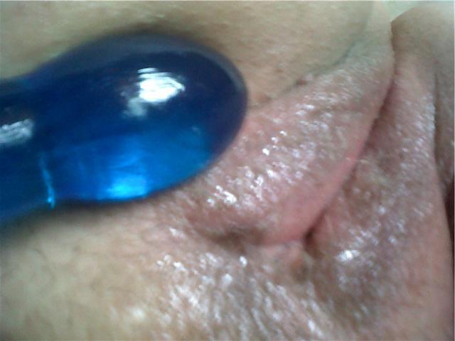 10P Blue dildo 