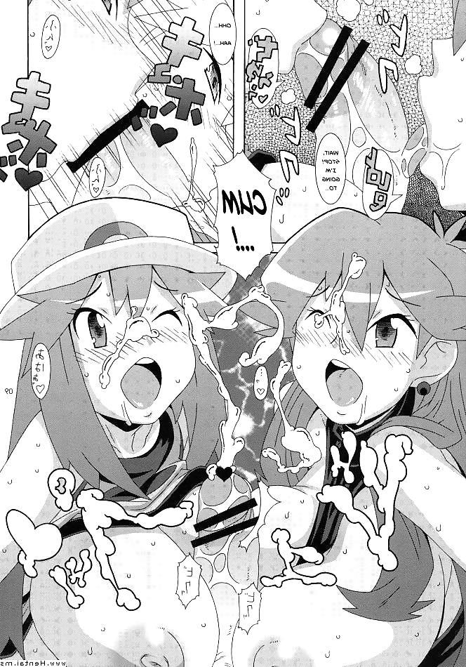 25P Pokemon Blue Leaf (Hentai Manga)