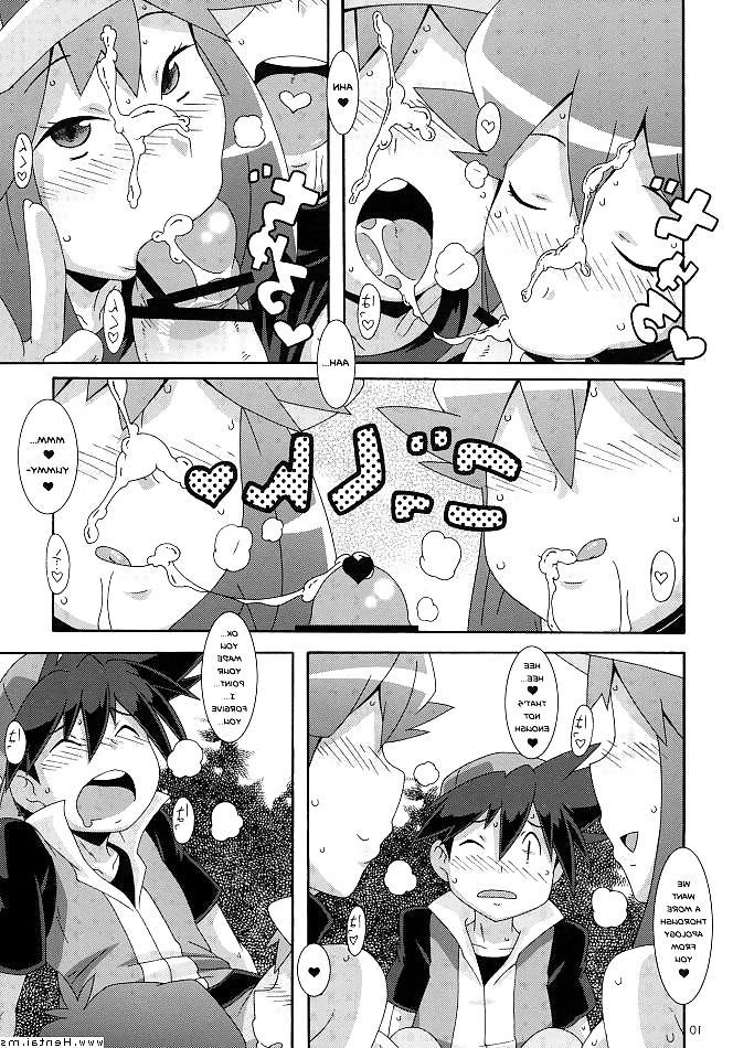 25P Pokemon Blue Leaf (Hentai Manga)