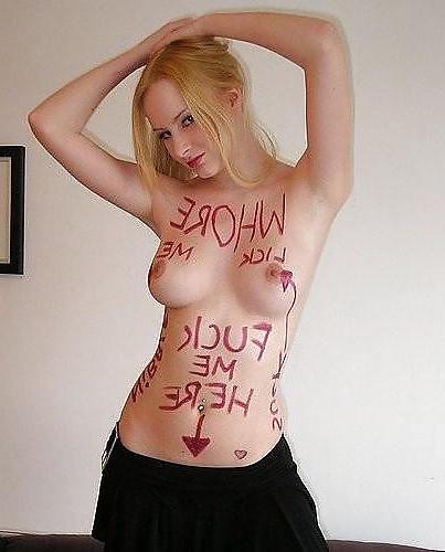 25P XXX Body Writing