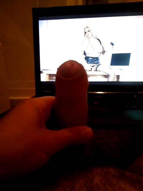 18P Jacking and cumming to RedLightCentral busty MILF