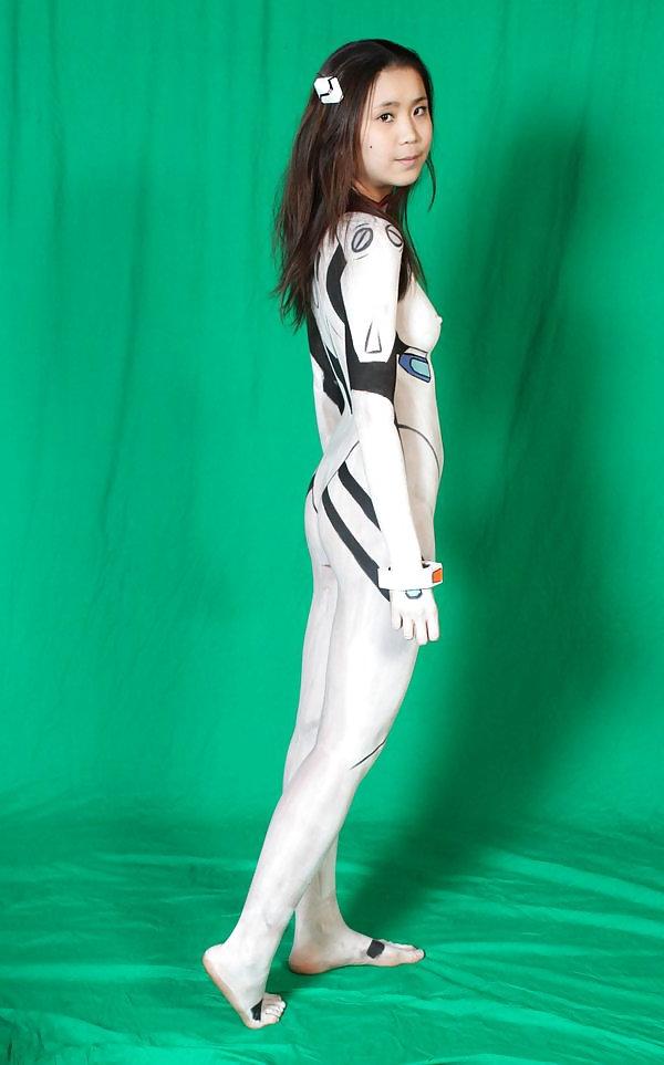 25P Bodypaint Cosplay 