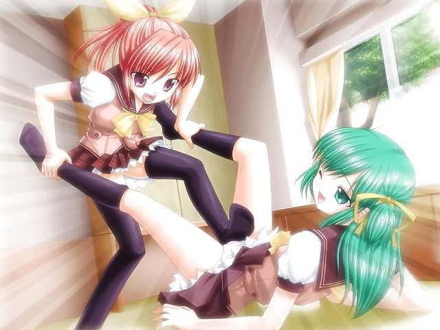 25P Groin kick Hentai