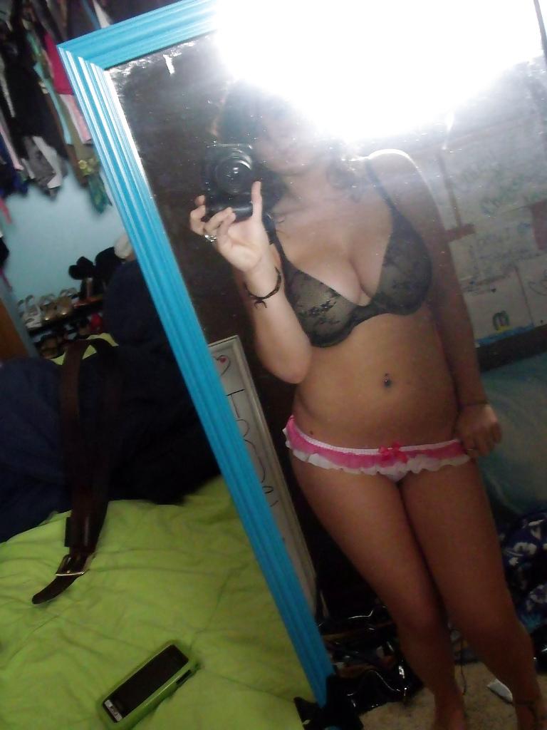25P Teen brunette huge tits amazing body