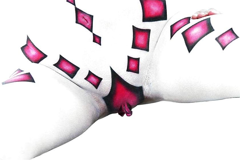 25P Body painting