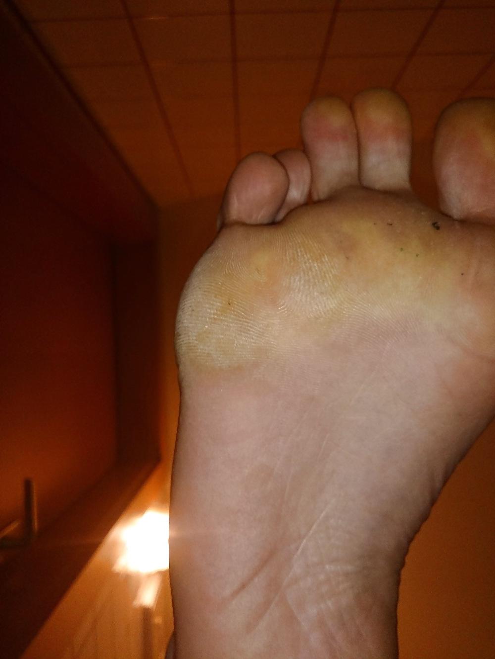 13P Smelly Dirty Soles. cum end