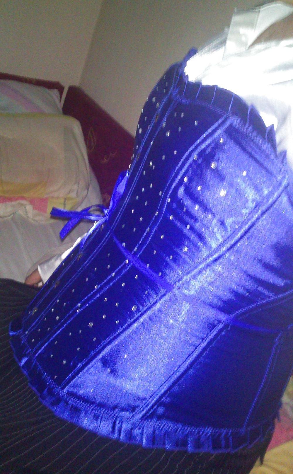 4P My new satin corset