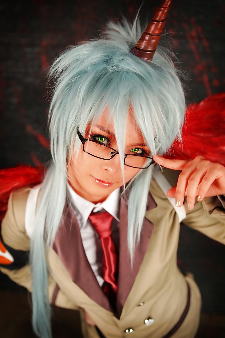 8P Scanty and Kneesocks cosplay
