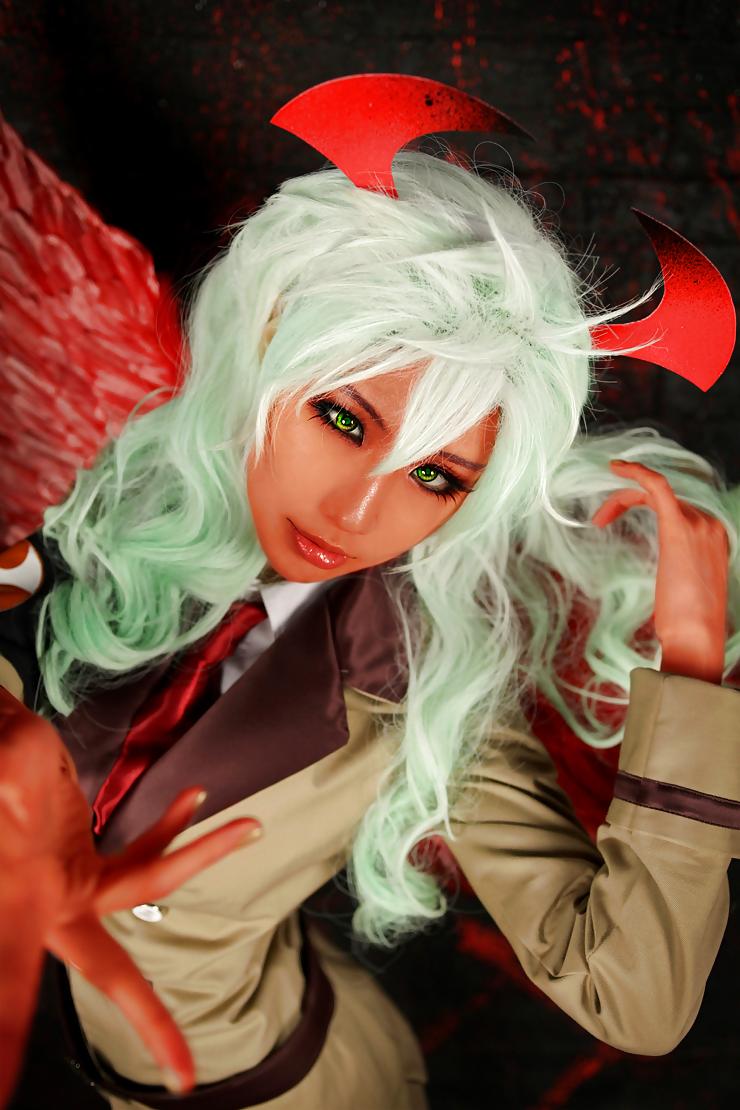8P Scanty and Kneesocks cosplay