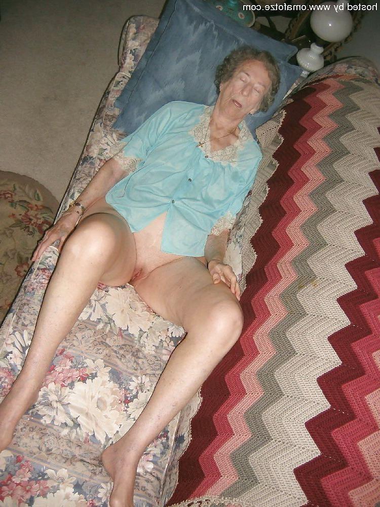 15P Granny Virginia 84 yo.... Hot body