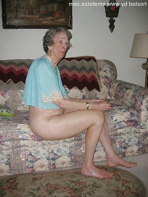 15P Granny Virginia 84 yo.... Hot body