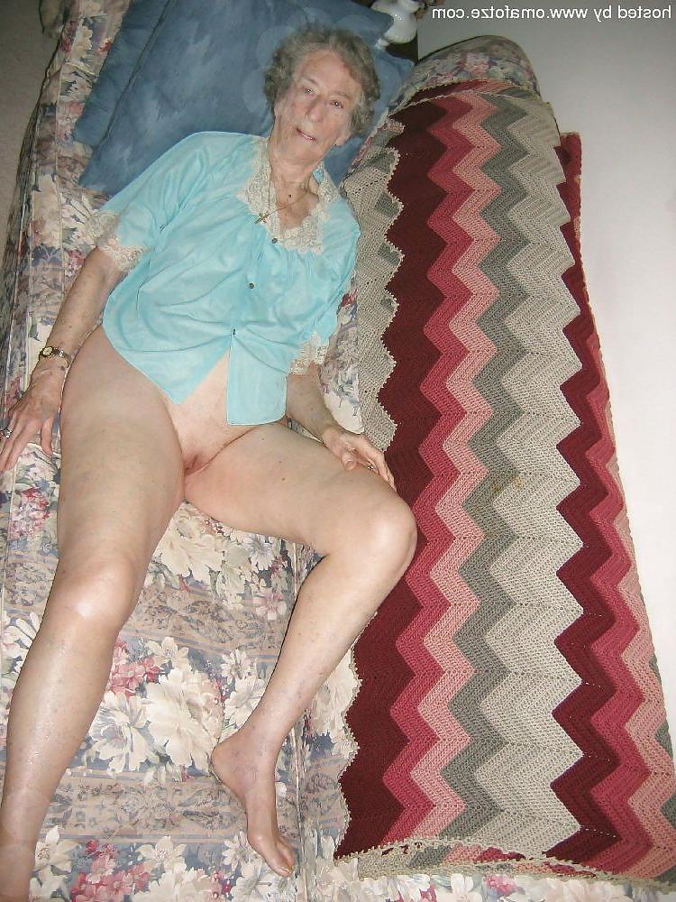 15P Granny Virginia 84 yo.... Hot body
