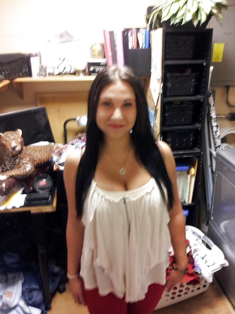 25P Teen brunette huge tits amazing body IV