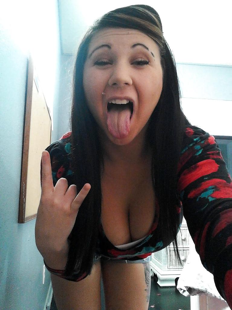 25P Teen brunette huge tits amazing body IV