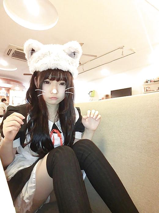 25P Cosplay Japanese maid 8