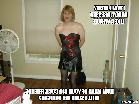 5P Krissy Sissy is a proper little whore