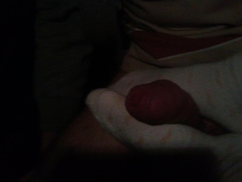 5P Footjob white socks
