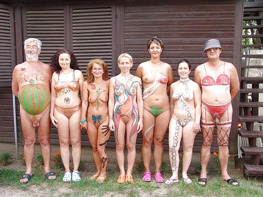 15P Nudist Pictures I love 24 Body painting