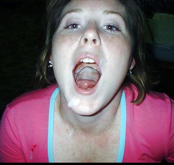 18P Tongues of cum