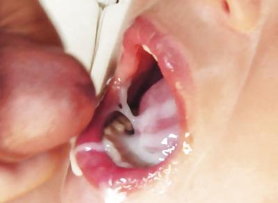 18P Tongues of cum