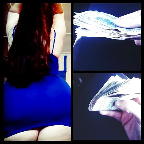 25P Thick babe Randie shows off her gorgeous ass
