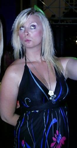 4P Dirty blonde slut and friend