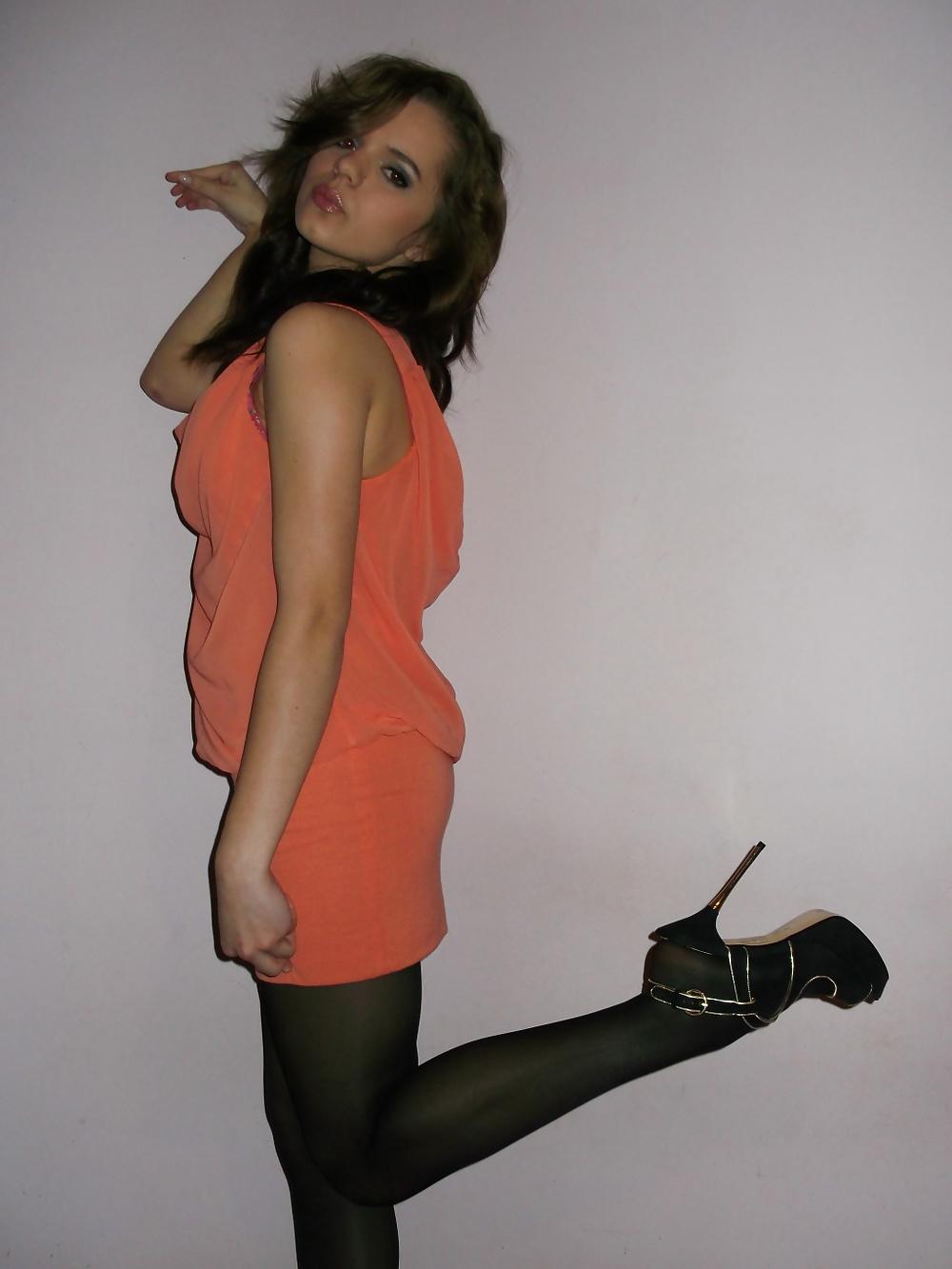 25P Teen pantyhose & stockings