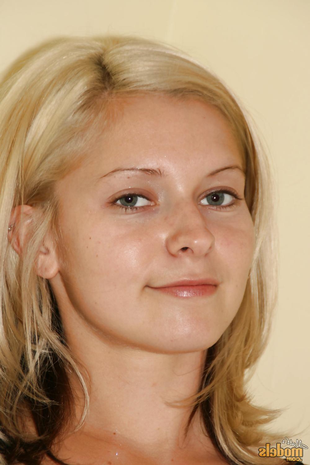 8P Odd Little Blonde I met Online with Nice Pussy 