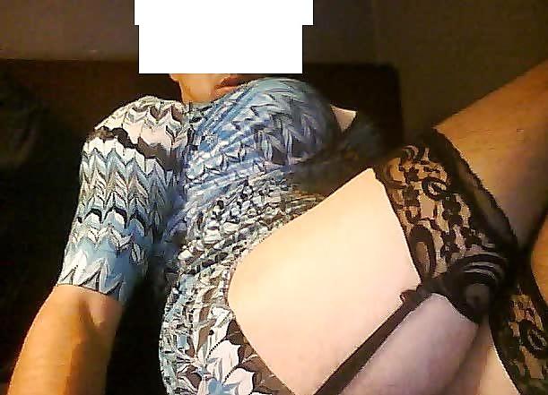 14P TIGHT DRESS NYLONS CUMMED 0N